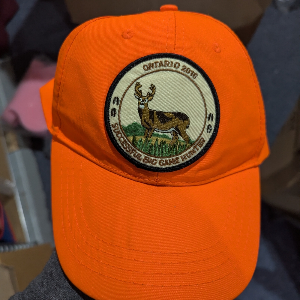 New Ontario 2016 Successful Big Game Hunter Hat